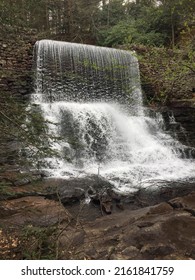 Small Waterfall Outdoors Upstate NY