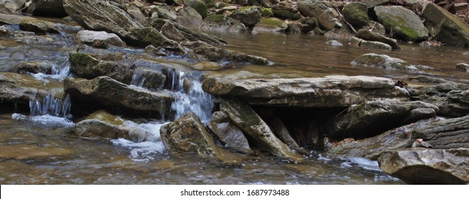 Small Waterfall In A Stream Northern Kentucky