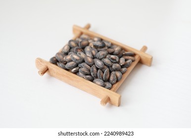 The small watermelon seed with nuts is a traditional nut food. - Shutterstock ID 2240989423