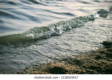 small waves at the beach