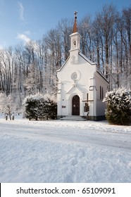 Small winter chapel
