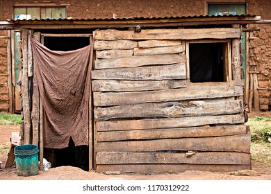 Small Wood Shack In Africa