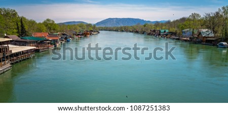 Similar – Image, Stock Photo Small fishing hut