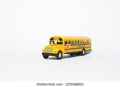 Small Yellow Bus From Canada 