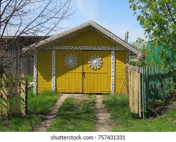 Wooden Garage Building Stock Photos Images Photography