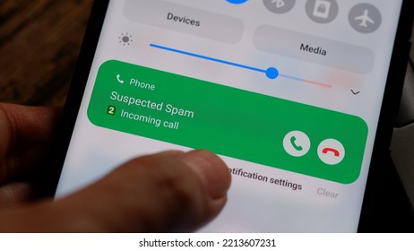 Smarphone Features Can Detect Any Spam Call. Jakarta, 13 October 2022.