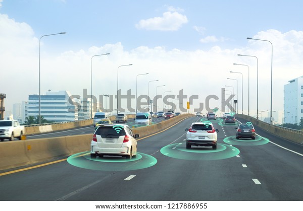 Smart car,\
self-driving mode vehicle with Radar signal system and and wireless\
communication, Autonomous\
car