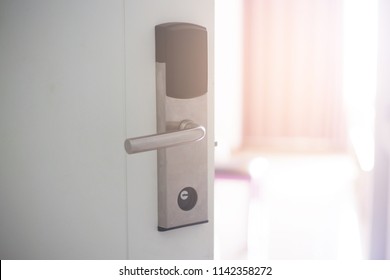 Smart Card Door Key Lock System In Hotel.