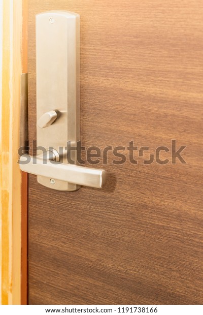 Smart Card Door Key Lock System Stock Photo Edit Now 1191738166