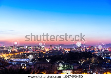 Similar – Foto Bild Schönste Stadt Skyline XIV