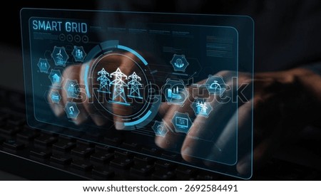 Smart grid system integrating renewable energy sources, energy storage, smart inverters, and demand response for efficient, decentralized, and modern power distribution Marrow