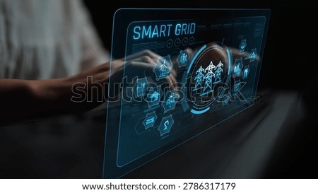 Smart grid system integrating renewable energy sources, energy storage, smart inverters, and demand response for efficient, decentralized, and modern power distribution Marrow