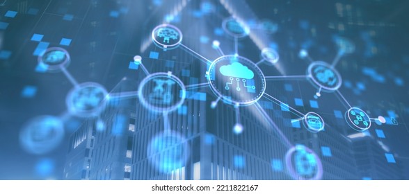 Smart Industry Concept. Automation And Data Exchange In Manufacturing Technologies.