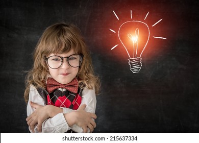 Smart Kid Class Happy Child Against Stock Photo 217181734 | Shutterstock