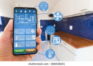 Smart Kitchen Home Automation Control Tech Features