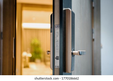 smart lock in luxury hotel - Powered by Shutterstock