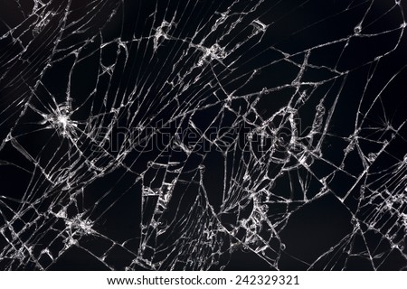 Smart Phone Broken Screen Isolated On Stock Photo (Edit Now) 242329321 ...