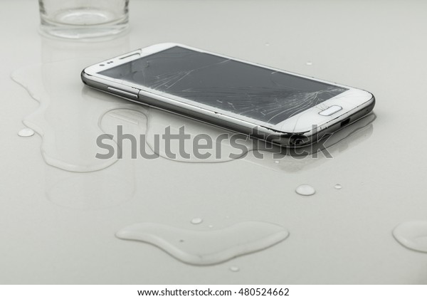 Smart Phone Fail Broken On Tile Stock Photo 480524662 | Shutterstock