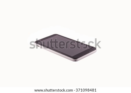 smart phone isolated on white.