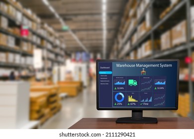 Smart Warehouse Management System Concept.