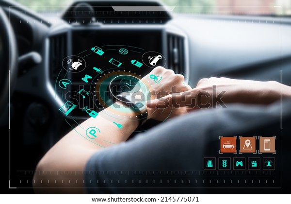 Smart watch and Autopilot, smart car with\
artificial intelligence