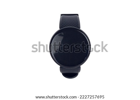 smart watch with blank screen, isolate