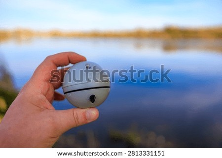 Smart wireless fish finder casting sonar for smartphone.