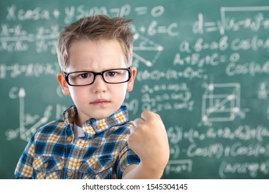 Smart Young Little Genius Boy On Stock Photo 1545304145 | Shutterstock