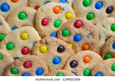 Smarties Cookies Cookies Stock Photo 1244051506 | Shutterstock