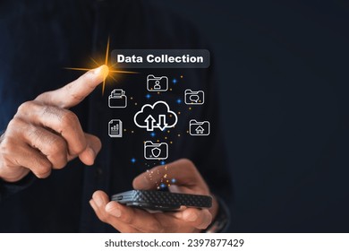 smartphone Ai Data analytics Big data analysis technology Containing database statistics analytics server monitoring computing network collection data exchange traffic files cloud server cyber api

