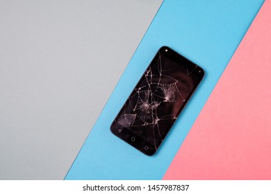 fake broken phone screen