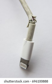 Smartphone Charger Wire Frayed