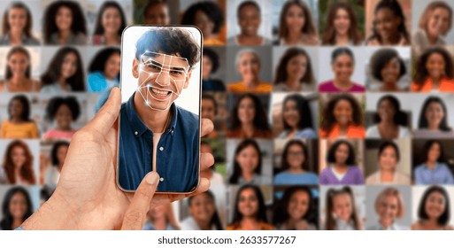 Smartphone facial recognition tech in modern ID processes