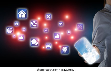 Smartphone interface application