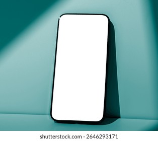 Primer plano maqueta smartphone