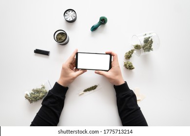 Download Marijuana Mockup High Res Stock Images Shutterstock