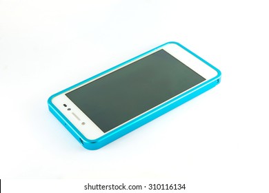  smartphone white background