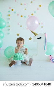 Smash Cake For Baby Girl