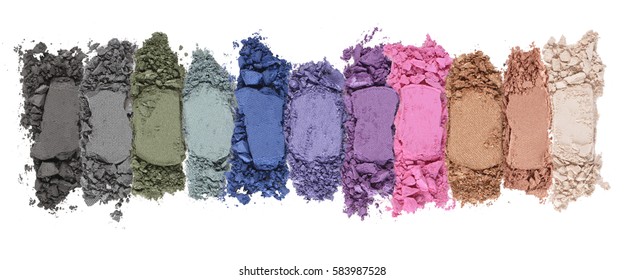 Smashed Eye Shadow Palette Horizontal Display