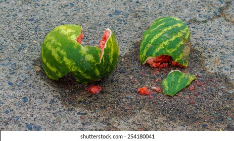 Smashed Watermelon