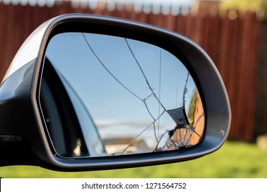 Smashed Wing Mirror 