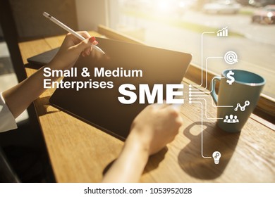 Sme Small Mediumsized Enterprises Business Model Stock Photo 1053952028 ...