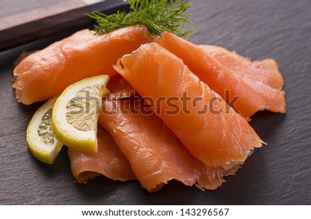 smiked salmon