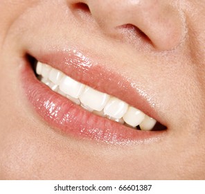 Smile of a beautiful woman - Shutterstock ID 66601387