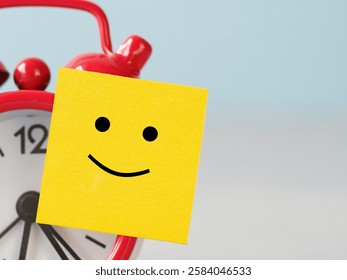 smiley face concept with a background 