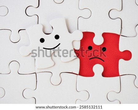 smiley face concept with a background 