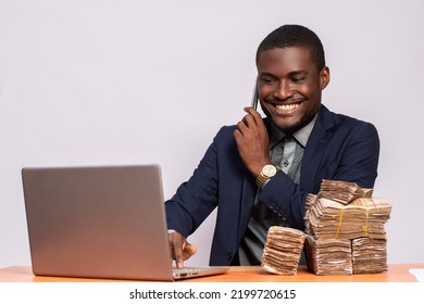 230 Black man excited with nigeria money Images, Stock Photos & Vectors ...