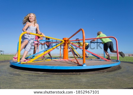 Similar – Image, Stock Photo roundabout