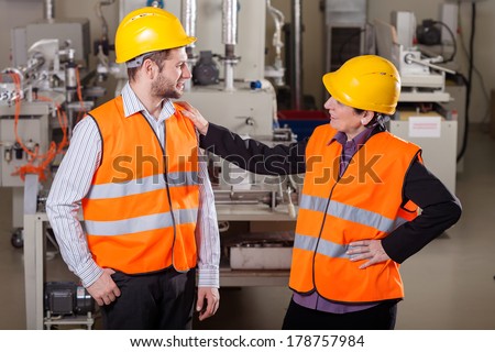 Similar – Foto Bild hard hat area Baustelle