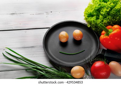 Smiley Face Fried Eggs High Res Stock Images Shutterstock